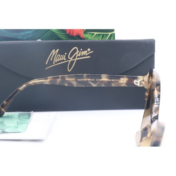 Maui Jim Mariposa MJ 817-10L Tortoise Cat Eye Sunglasses Brown polarized Lenses